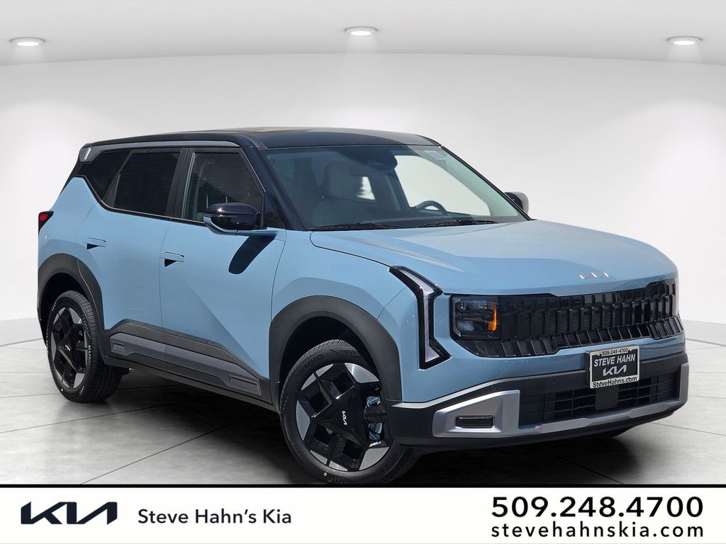 Frost Blue / Black Roof 2027 Kia Seltos SUV / Crossover All-Wheel Drive Continuously Variable Transmission