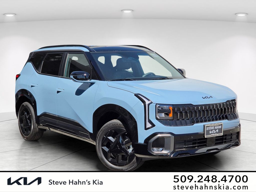 Frost Blue 2027 Kia Seltos SUV / Crossover All-Wheel Drive Continuously Variable Transmission