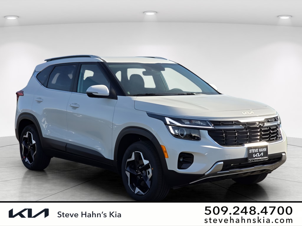 Snow White Pearl 2026 Kia Seltos SUV / Crossover All-Wheel Drive Continuously Variable Transmission