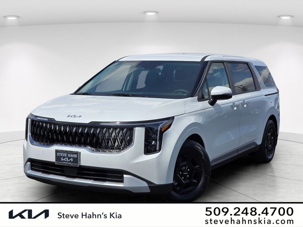 Snow White Pearl 2026 Kia Carnival Minivan Front-Wheel Drive 8-Speed Automatic