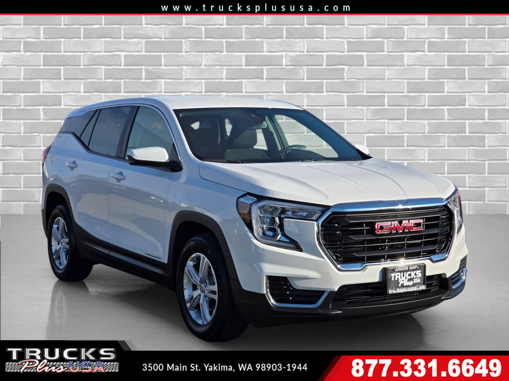 Summit White 2024 GMC Terrain SUV / Crossover Front-Wheel Drive 9-Speed Automatic