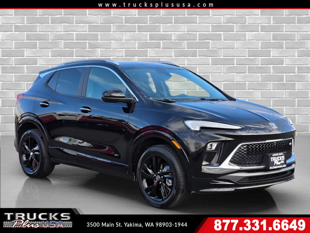 Black (Ebony Twilight Metallic) 2025 Buick Encore GX SUV / Crossover All-Wheel Drive 9-Speed Automatic