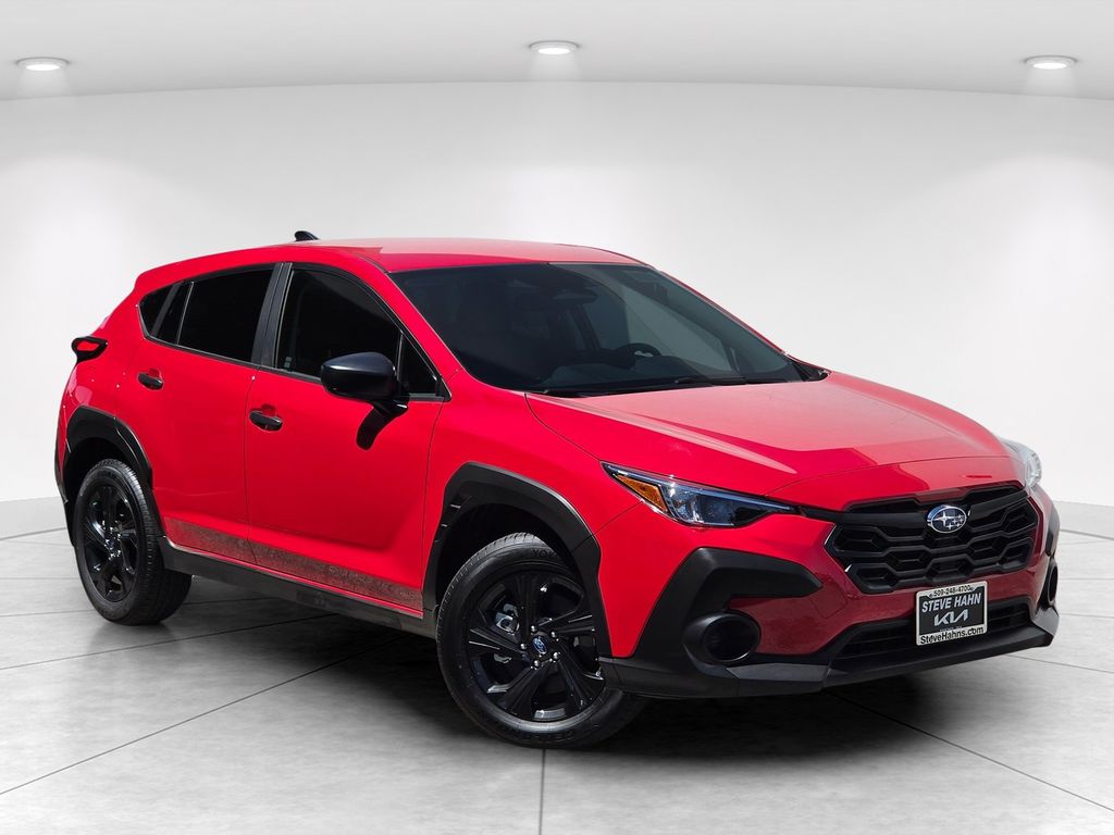Pure Red 2025 Subaru Crosstrek SUV / Crossover All-Wheel Drive Continuously Variable Transmission