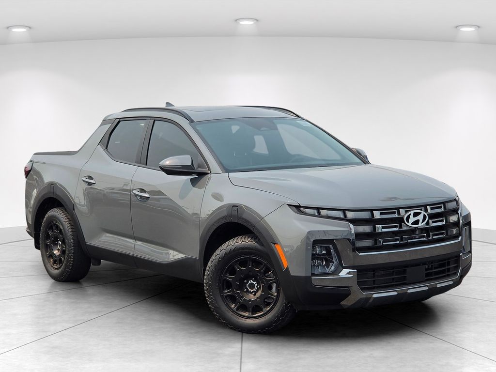 Hampton Gray 2025 Hyundai Santa Cruz Pickup Truck All-Wheel Drive 8-Speed Automatic