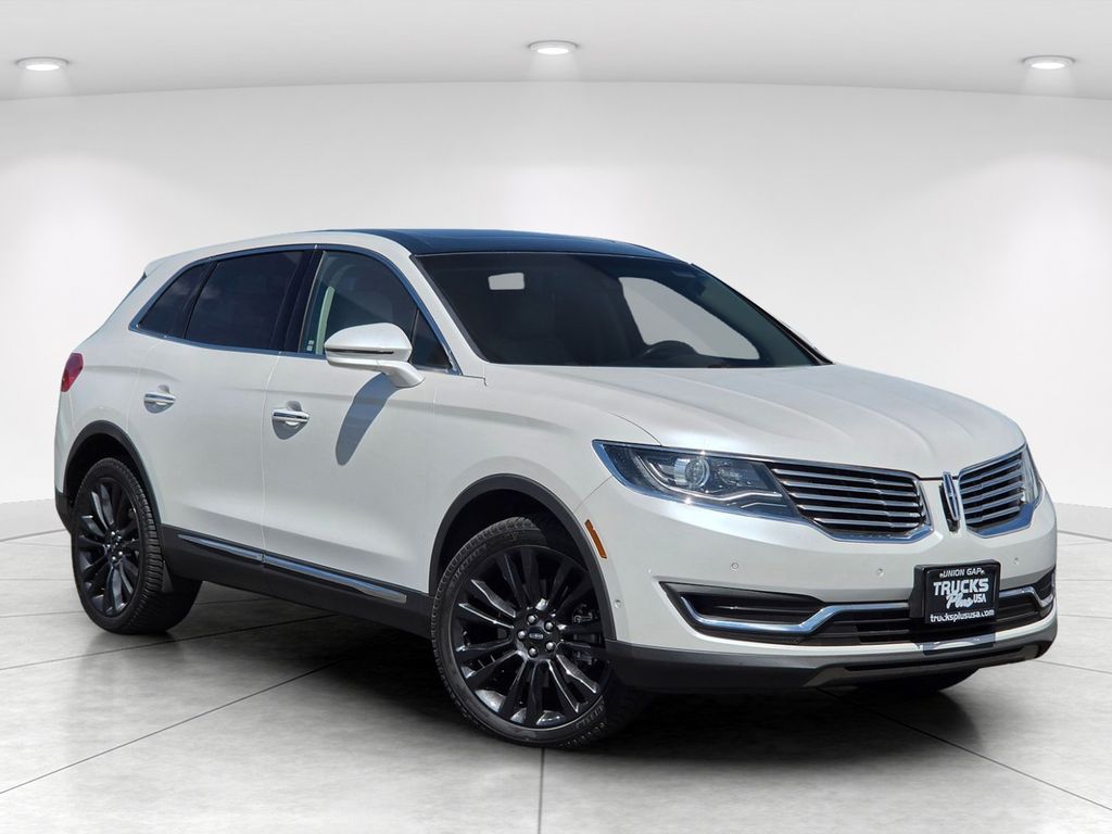 White Platinum Metallic Tri-Coat 2016 Lincoln MKX SUV / Crossover All-Wheel Drive 6-Speed Automatic