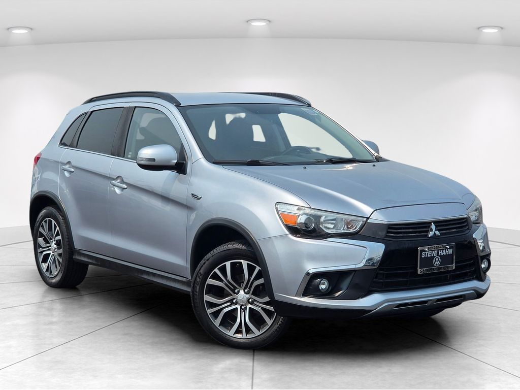 Cool Silver Metallic 2016 Mitsubishi Outlander Sport SUV / Crossover All-Wheel Drive 6-Speed CVT