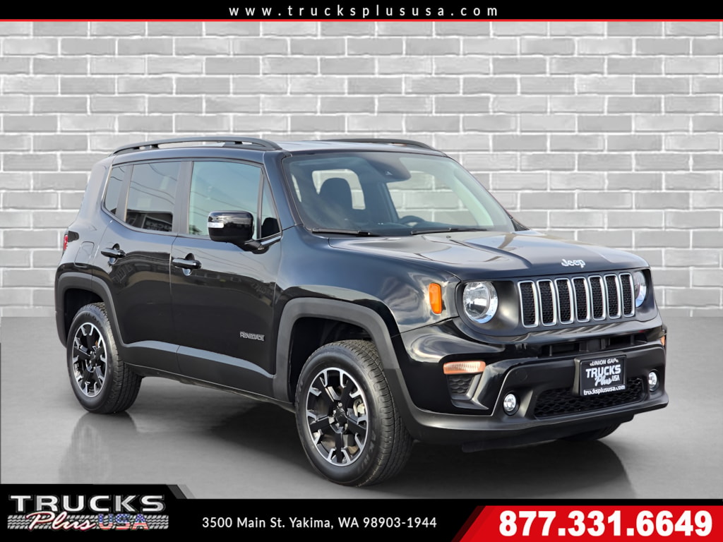 Black Clearcoat 2023 Jeep Renegade SUV / Crossover Four-Wheel Drive 9-Speed Automatic