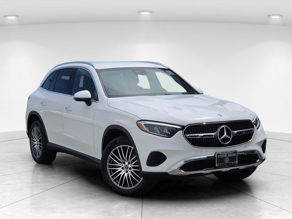 Polar White 2025 Mercedes-Benz GLC SUV / Crossover All-Wheel Drive 9-Speed Automatic