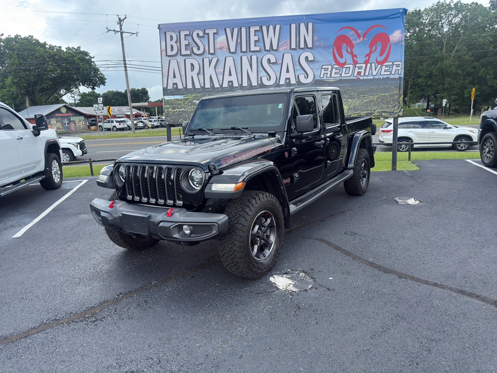 Black Clearcoat 2023 Jeep Gladiator Pickup Truck Four-Wheel Drive 8-Speed Automatic
