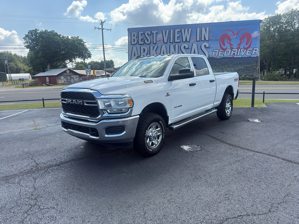 Bright White Clearcoat 2020 RAM 2500 Pickup Truck Four-Wheel Drive 6-Speed Automatic
