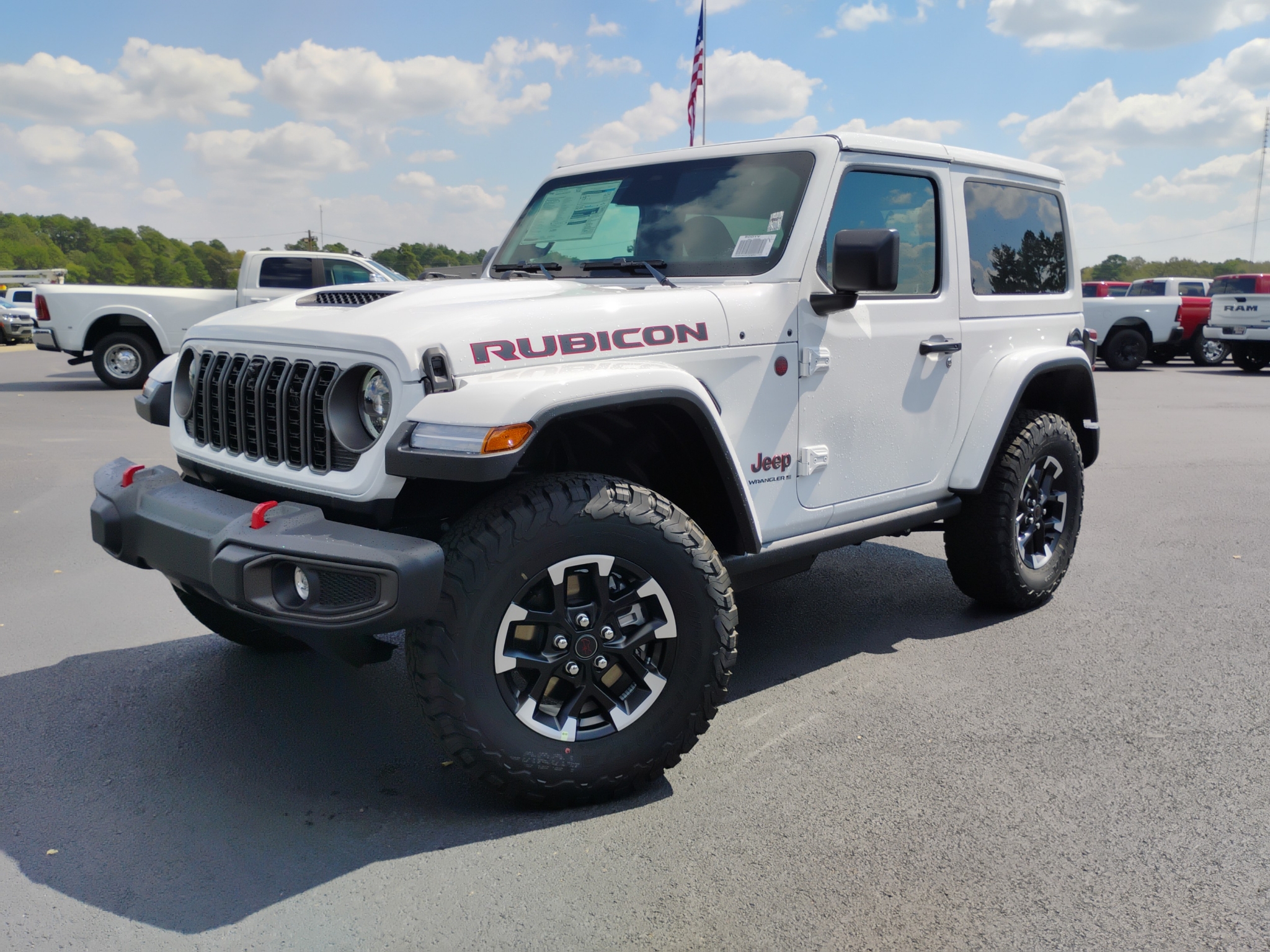 Bright White Clearcoat 2027 Jeep Wrangler SUV / Crossover Four-Wheel Drive 6-Speed Manual