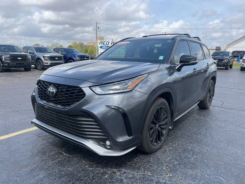 Magnetic Gray Metallic 2024 Toyota Highlander XSE FWD SUV / Crossover Front-Wheel Drive 8-Speed Automatic
