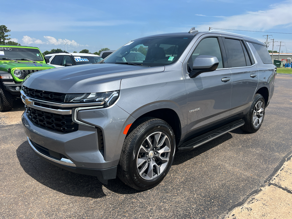 Gray (Satin Steel Metallic) 2022 Chevrolet Tahoe LS 4WD SUV / Crossover Four-Wheel Drive Automatic