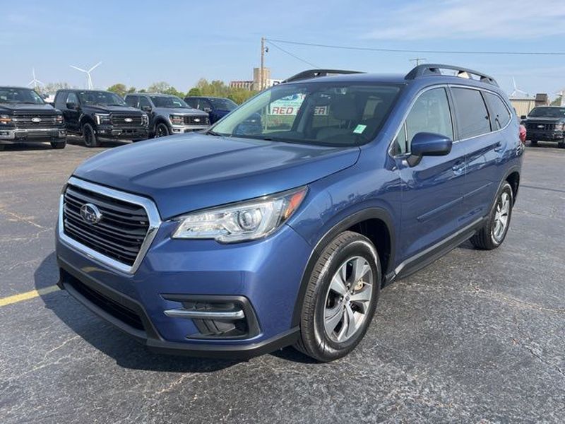 Abyss Blue Pearl 2021 Subaru Ascent Premium 7-Passenger AWD SUV / Crossover All-Wheel Drive 8-Speed CVT