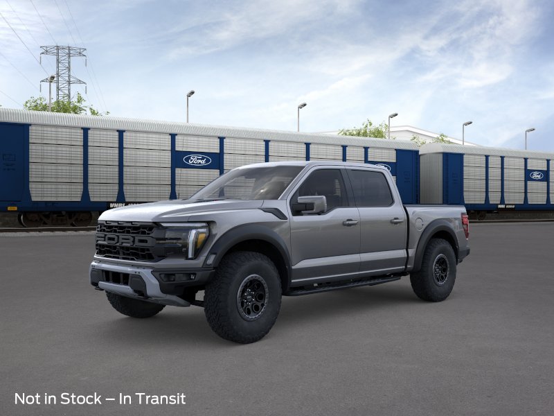Carbonized Gray Metallic 2026 Ford F-150 Raptor SuperCrew 4WD Pickup Truck Four-Wheel Drive Automatic