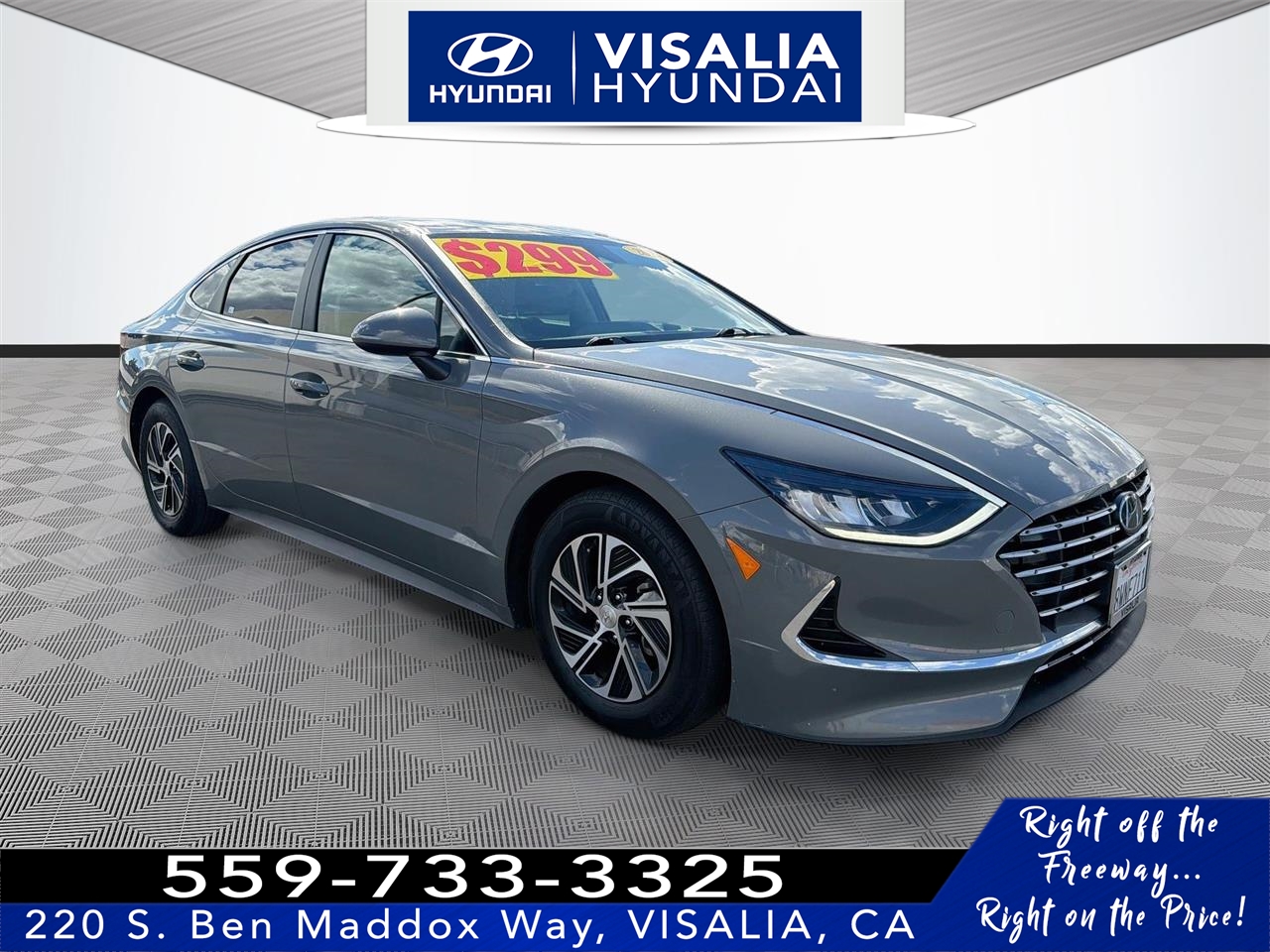2021 Hyundai Sonata Hybrid Blue FWD