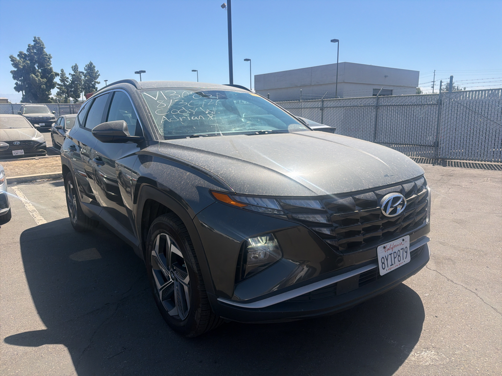 Amazon Gray 2022 Hyundai Tucson Hybrid Plug-In SUV / Crossover All-Wheel Drive 6-Speed Automatic