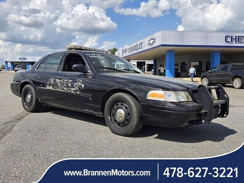 2011 Ford Crown Victoria Police Interceptor Sedan Rear-Wheel Drive 4-Speed Automatic