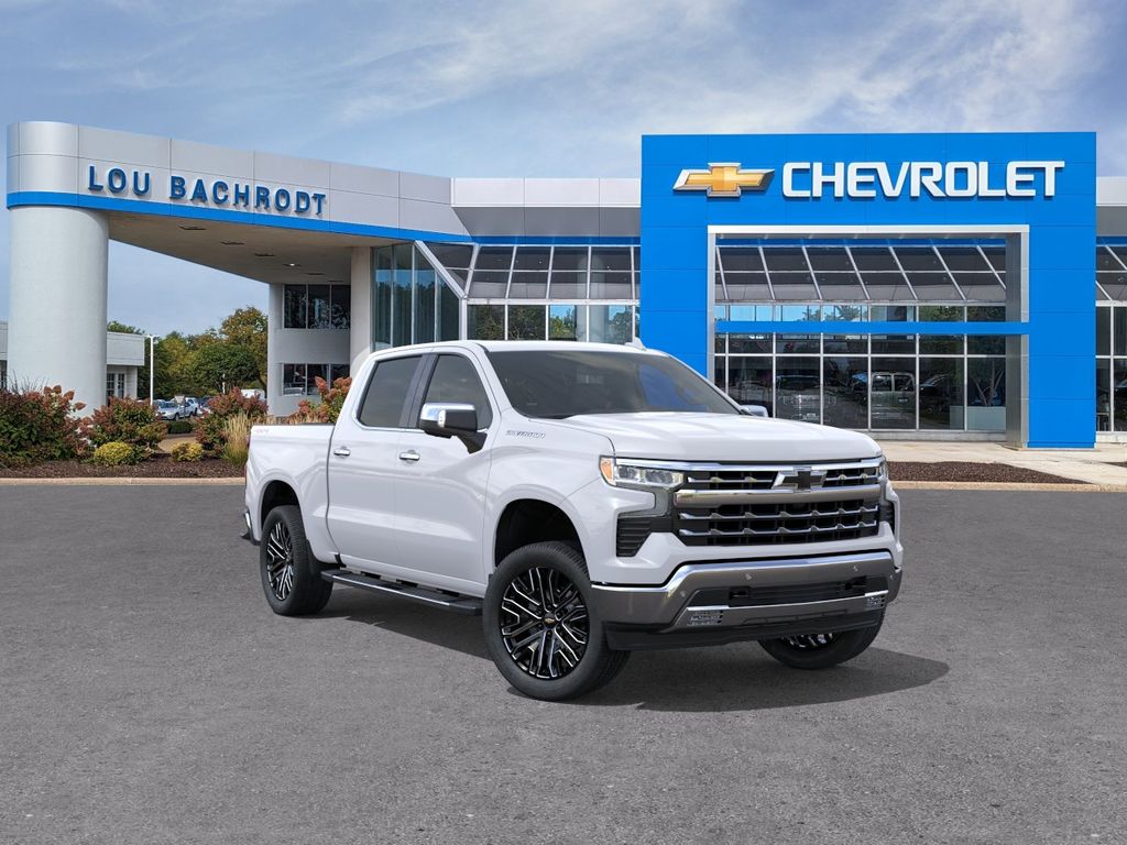 SUMMIT WHITE 2026 Chevrolet Silverado 1500 Pickup Truck Four-Wheel Drive Automatic