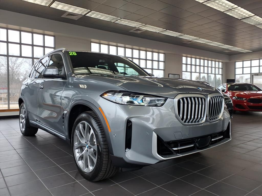 Gray (Skyscraper Grey Metallic) 2026 BMW X5 SUV / Crossover All-Wheel Drive 8-Speed Automatic