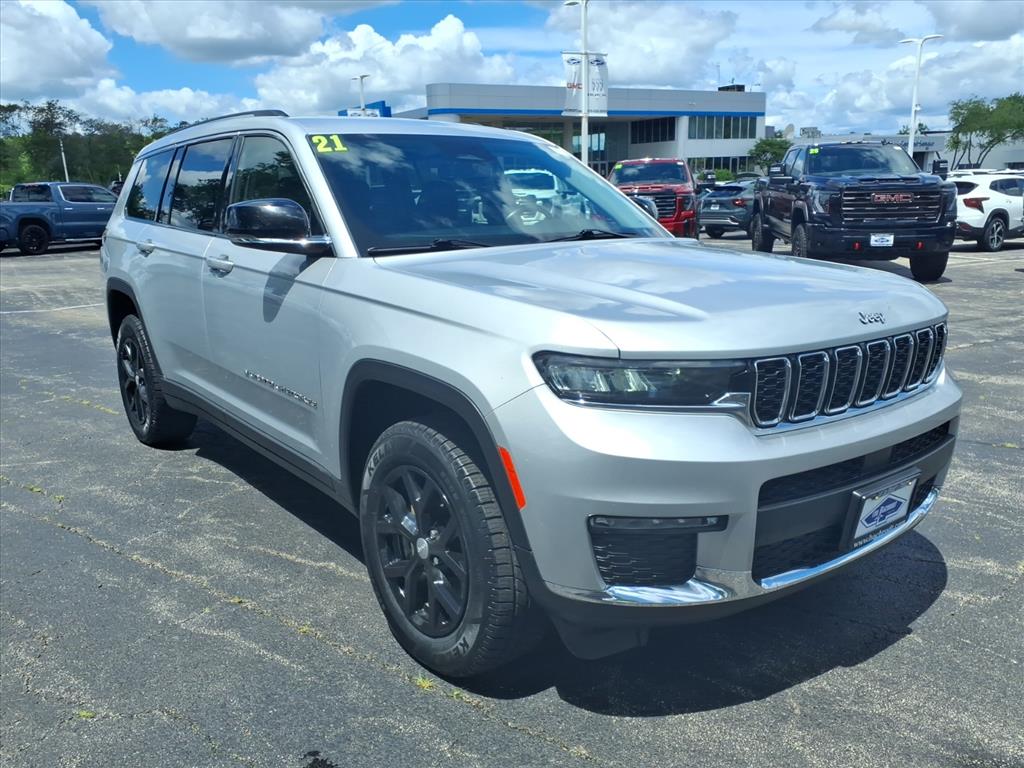 Silver Zynith 2021 Jeep Grand Cherokee L SUV / Crossover Four-Wheel Drive 8-Speed Automatic