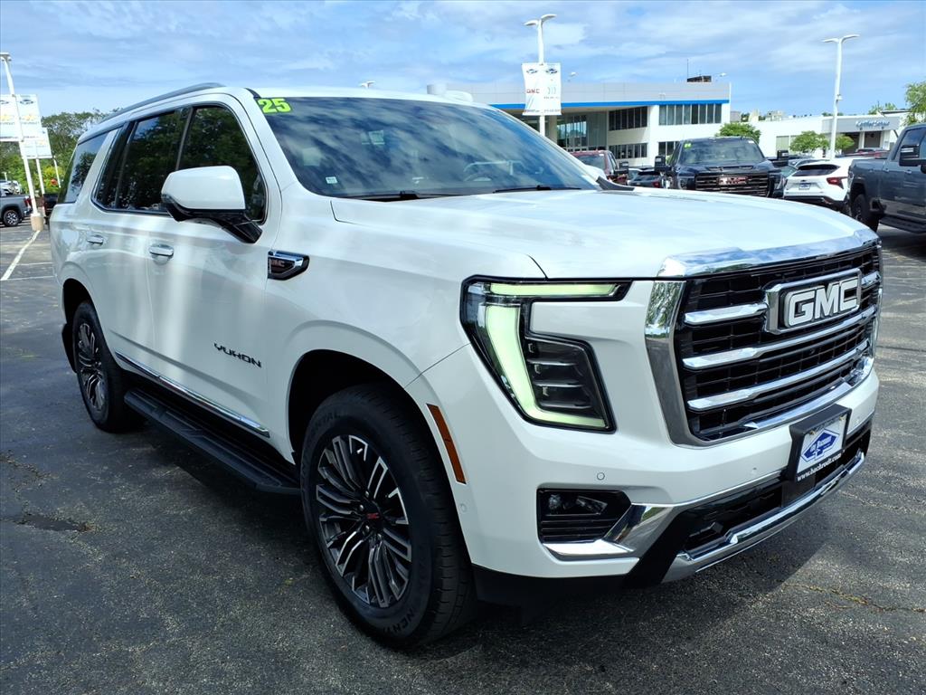 Summit White 2025 GMC Yukon SUV / Crossover Four-Wheel Drive Automatic