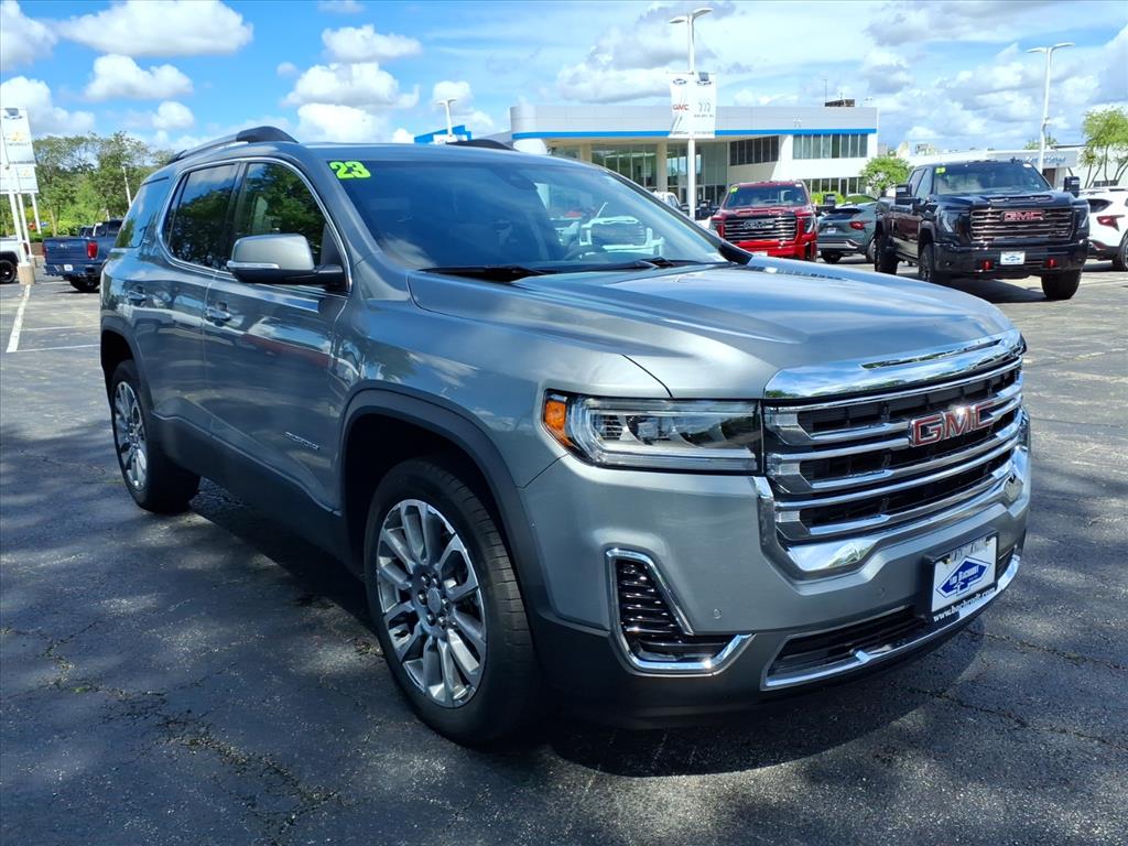 Sterling Metallic 2023 GMC Acadia SUV / Crossover Four-Wheel Drive 9-Speed Automatic