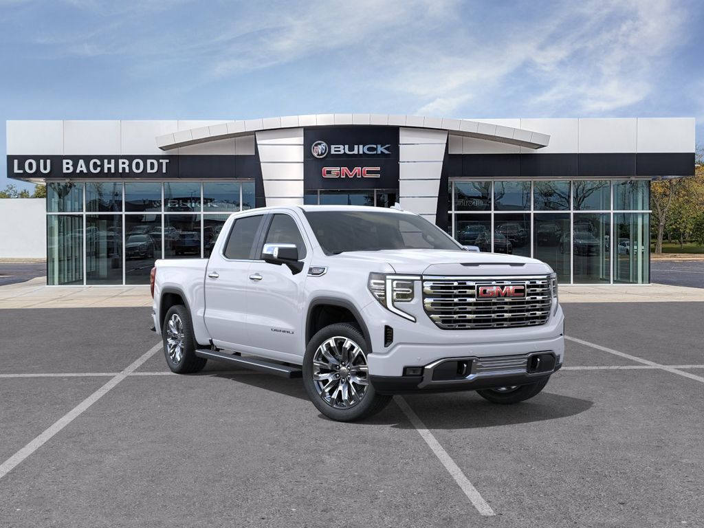 GLACIER WHITE TRICOAT 2026 GMC Sierra 1500 Pickup Truck Four-Wheel Drive Automatic