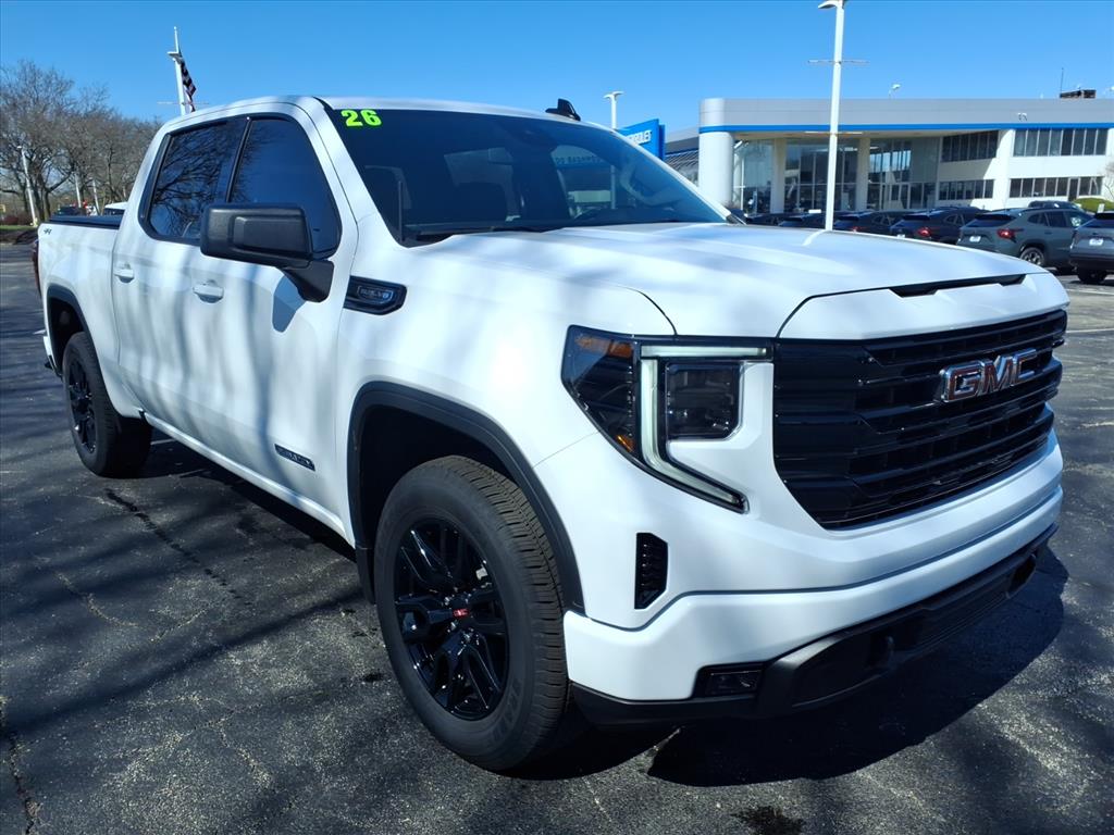 Summit White 2026 GMC Sierra 1500 Pickup Truck Four-Wheel Drive Automatic