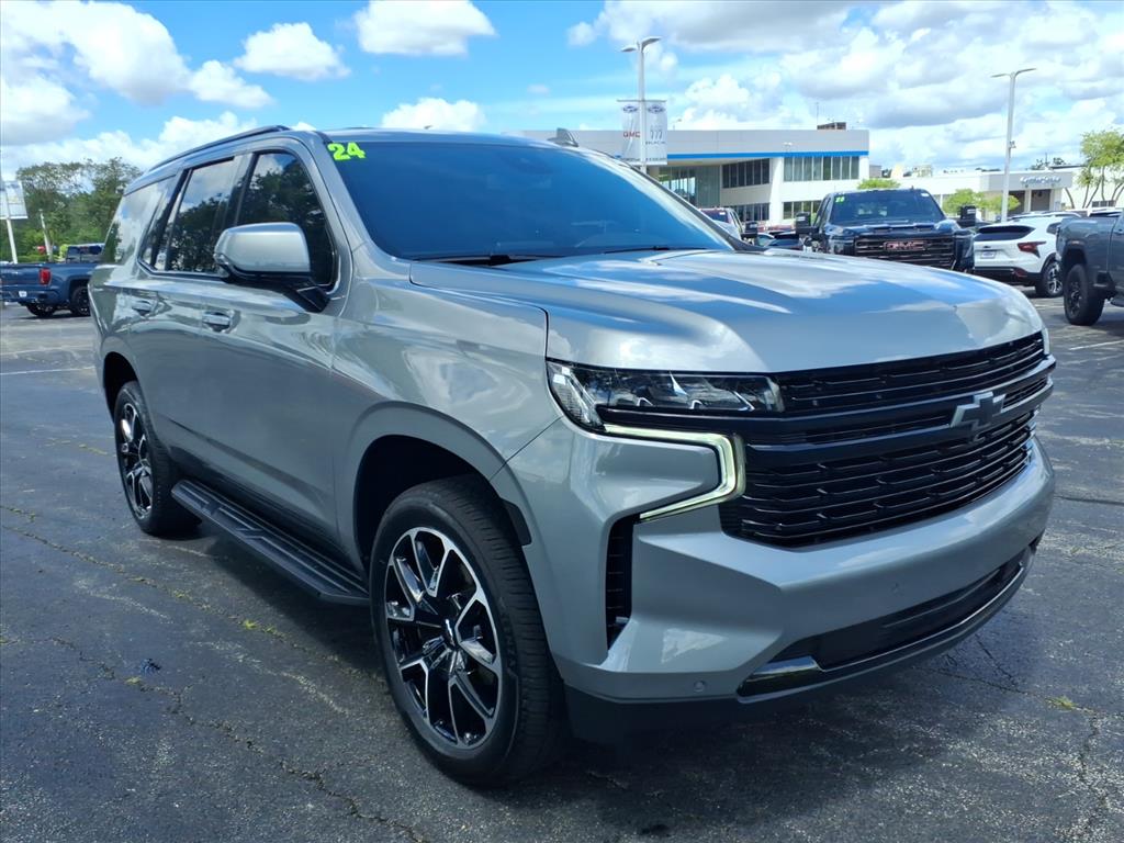 Sterling Gray Metallic 2024 Chevrolet Tahoe SUV / Crossover Four-Wheel Drive Automatic