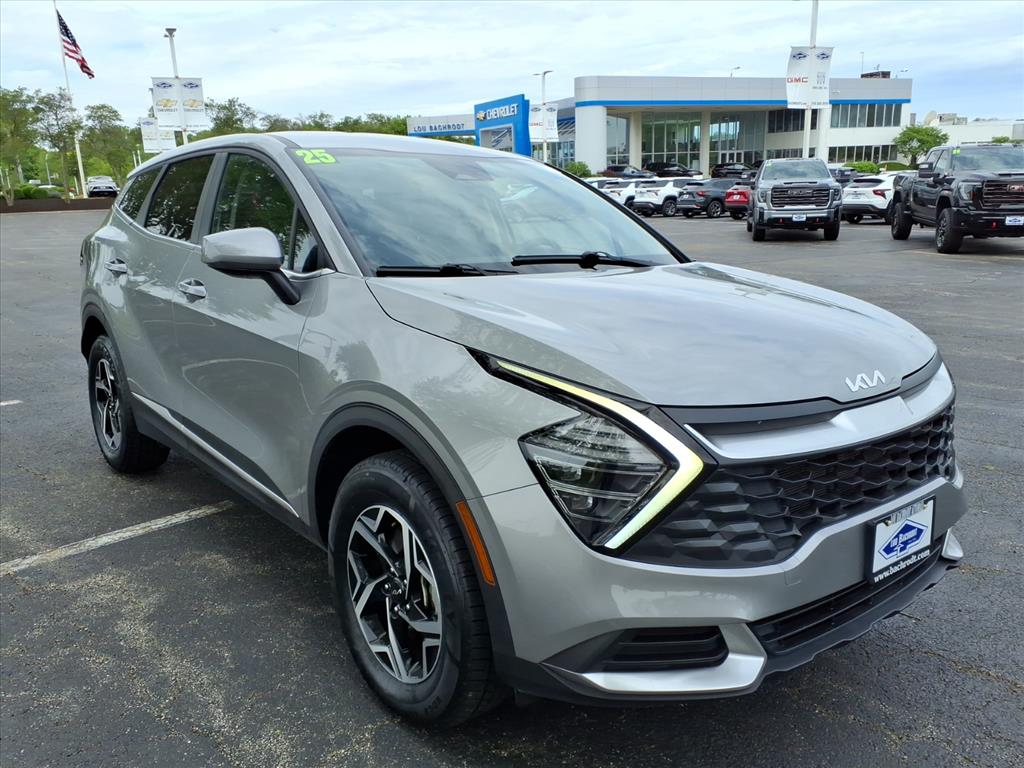 Steel Gray 2025 Kia Sportage SUV / Crossover All-Wheel Drive 8-Speed Automatic
