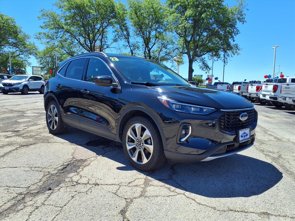 Agate Black Metallic 2023 Ford Escape Hybrid SUV / Crossover All-Wheel Drive Continuously Variable Transmission