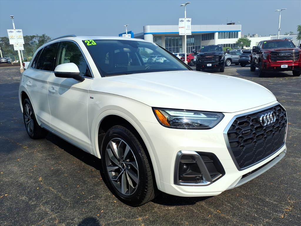 Ibis White 2023 Audi Q5 SUV / Crossover All-Wheel Drive 7-Speed Automatic