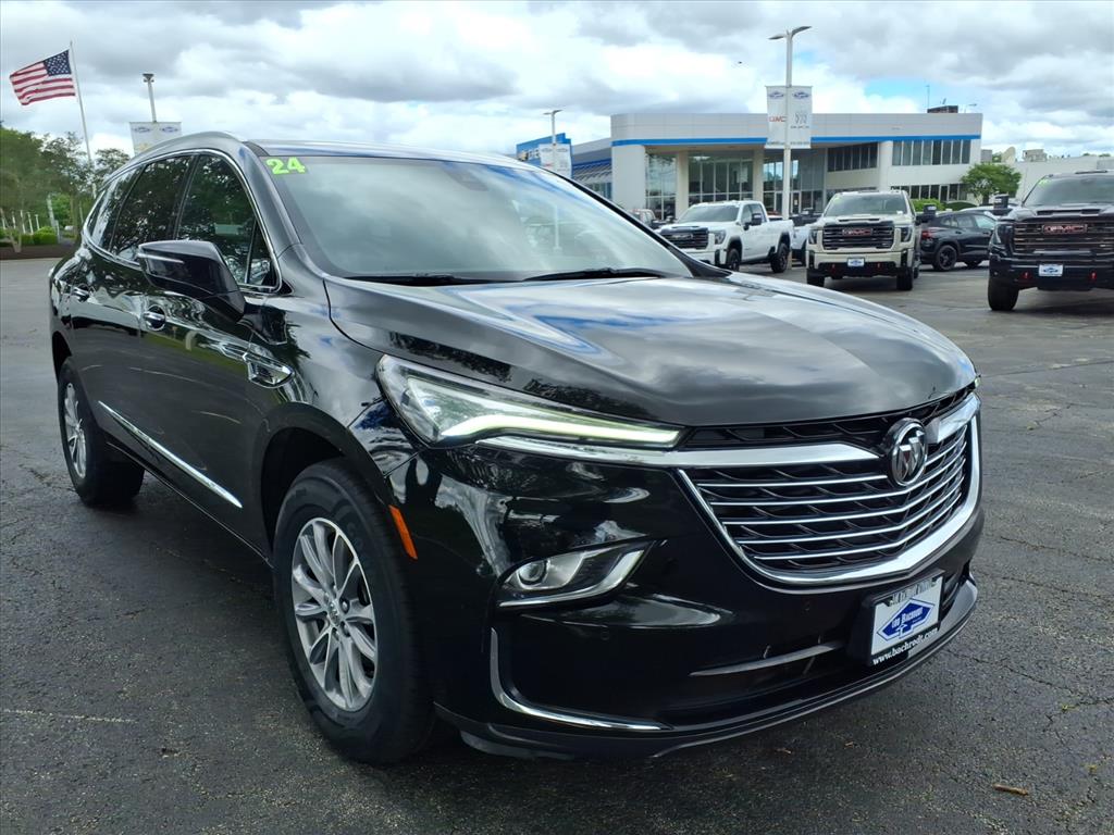 Black (Ebony Twilight Metallic) 2024 Buick Enclave SUV / Crossover Front-Wheel Drive 9-Speed Automatic