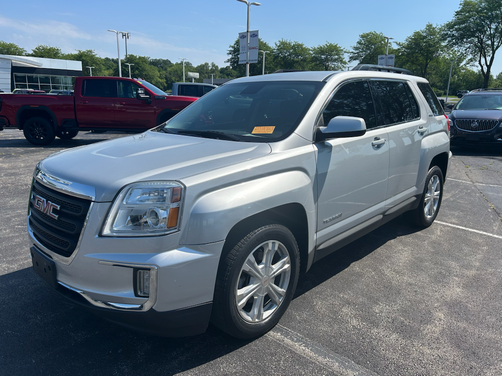 Quicksilver Metallic 2017 GMC Terrain SUV / Crossover Front-Wheel Drive 6-Speed Automatic