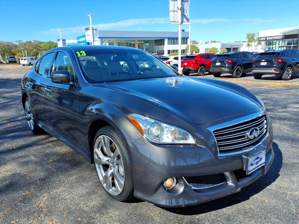 Storm Front Gray 2013 INFINITI M37 Sedan All-Wheel Drive 7-Speed Automatic