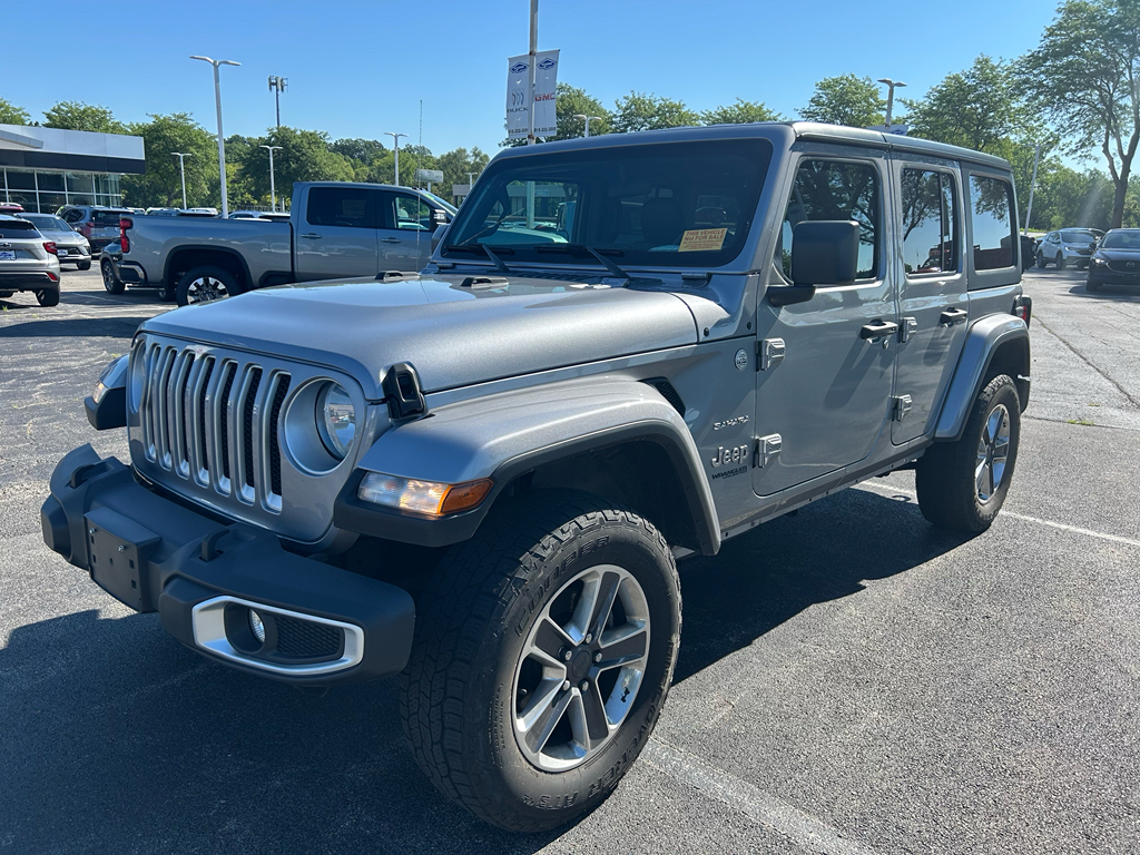 Billet Silver Metallic 2021 Jeep Wrangler SUV / Crossover Four-Wheel Drive 8-Speed Automatic