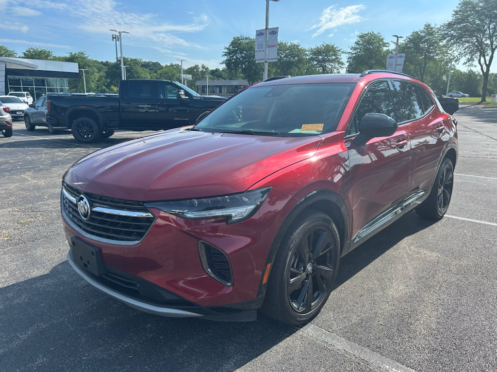 Cinnabar Metallic 2023 Buick Envision SUV / Crossover All-Wheel Drive 9-Speed Automatic
