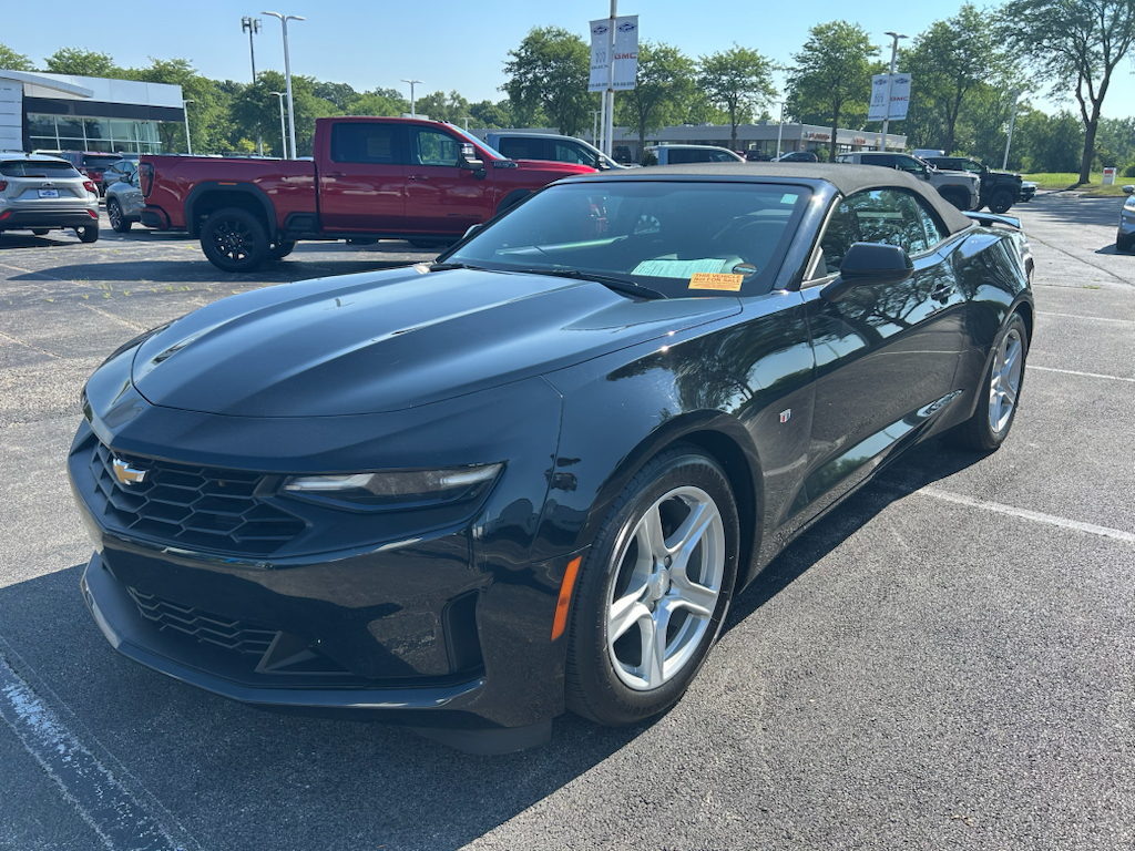 Black 2020 Chevrolet Camaro Convertible Rear-Wheel Drive Automatic