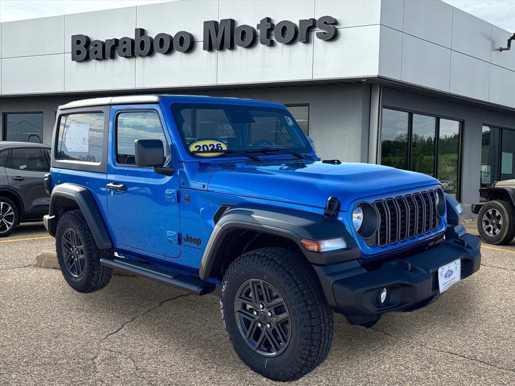 Hydro Blue Pearlcoat 2026 Jeep Wrangler SUV / Crossover Four-Wheel Drive 8-Speed Automatic
