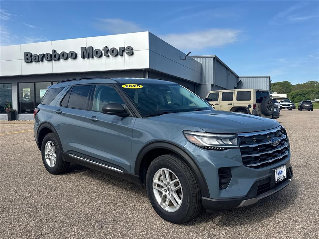 Vapor Blue Metallic 2025 Ford Explorer SUV / Crossover All-Wheel Drive Automatic