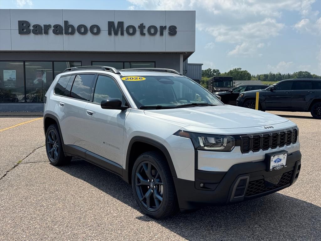 Silver Zynith Clearcoat 2026 Jeep Cherokee SUV / Crossover Four-Wheel Drive Continuously Variable Transmission