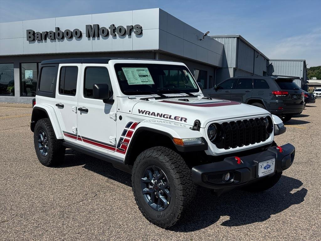 Bright White Clearcoat 2026 Jeep Wrangler SUV / Crossover Four-Wheel Drive 8-Speed Automatic