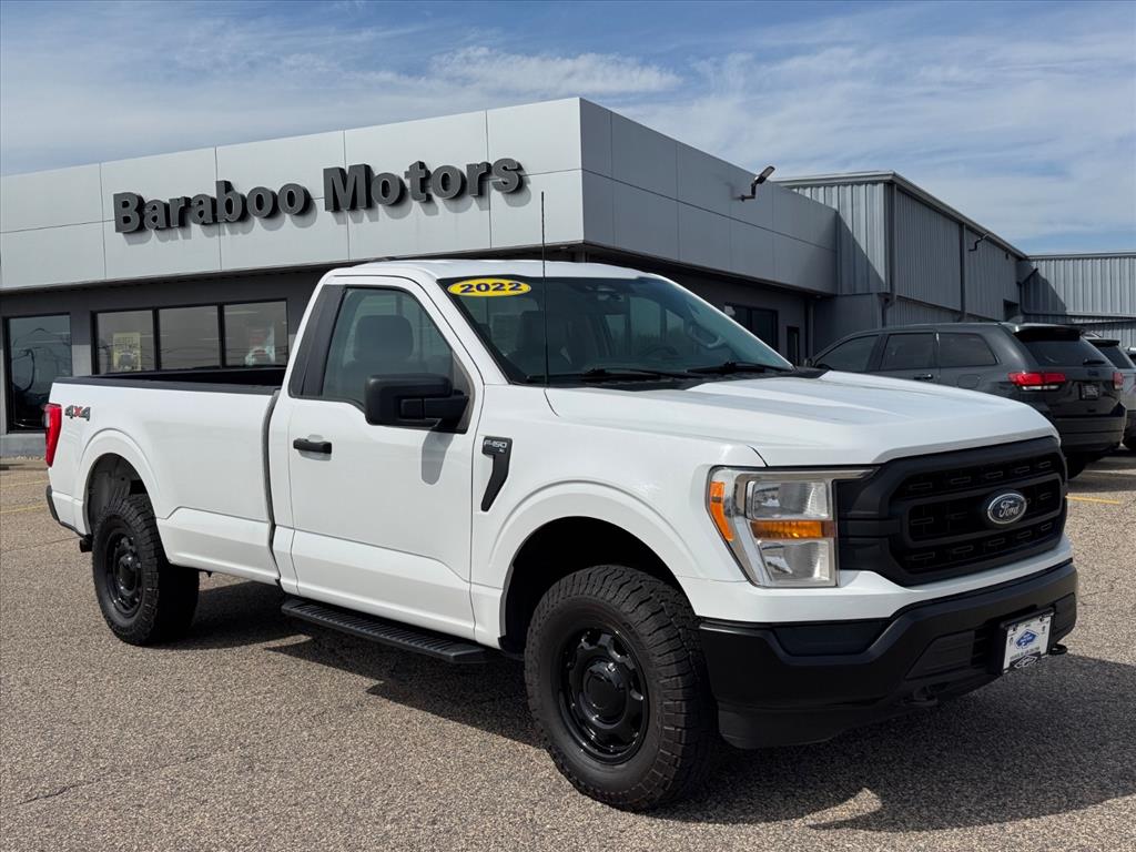 Oxford White 2022 Ford F-150 Pickup Truck Four-Wheel Drive Automatic