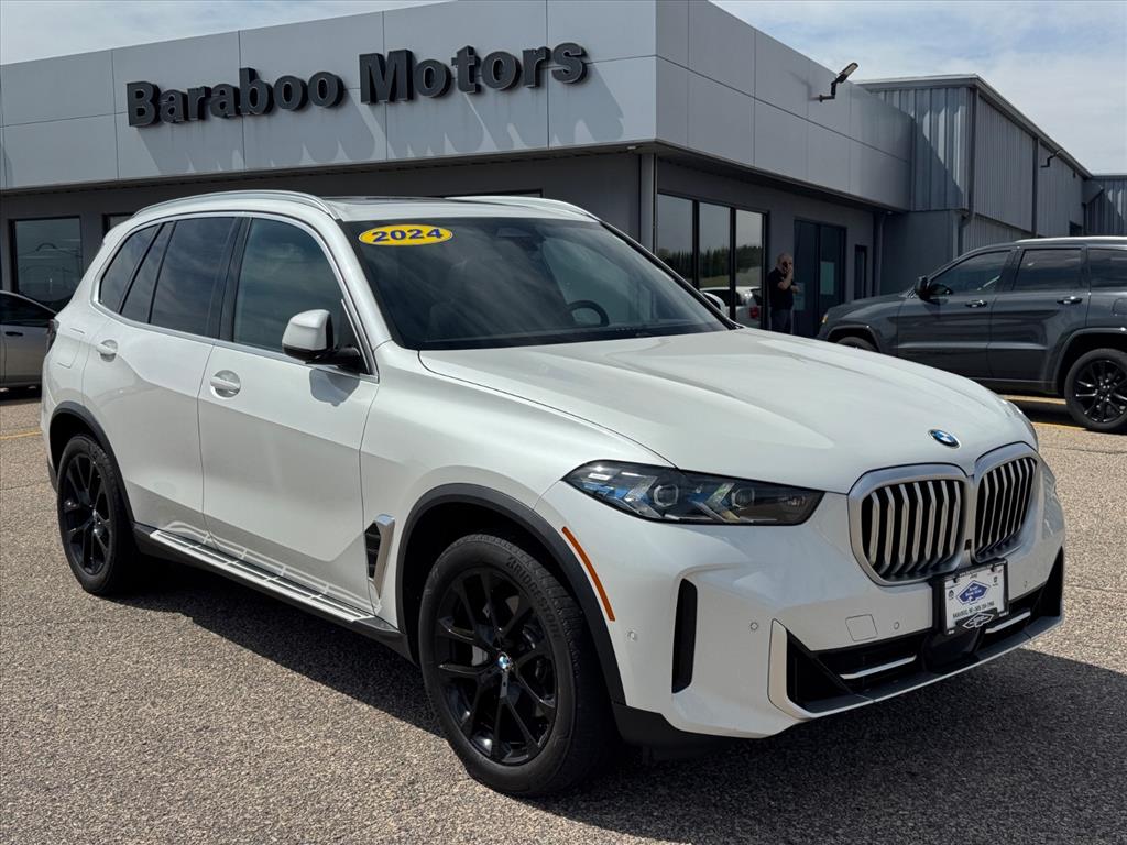 Alpine White 2024 BMW X5 SUV / Crossover All-Wheel Drive 8-Speed Automatic