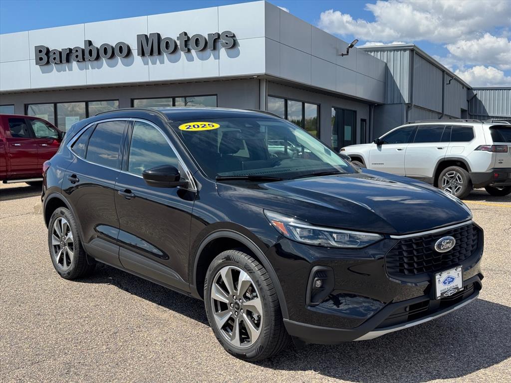 Agate Black Metallic 2025 Ford Escape SUV / Crossover All-Wheel Drive 8-Speed Automatic