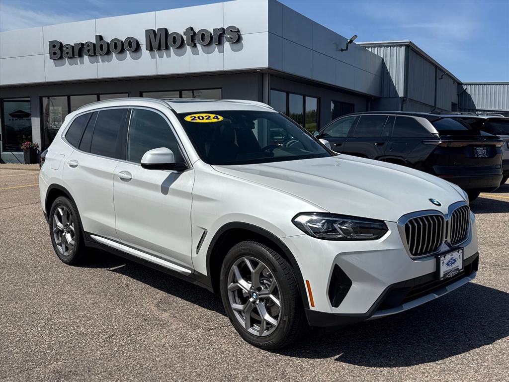 Alpine White 2024 BMW X3 SUV / Crossover All-Wheel Drive 8-Speed Automatic