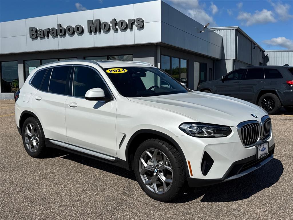 Alpine White 2024 BMW X3 SUV / Crossover All-Wheel Drive 8-Speed Automatic