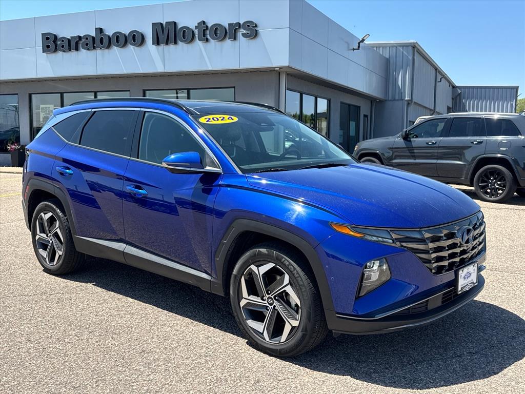 Intense Blue 2024 Hyundai Tucson SUV / Crossover All-Wheel Drive 8-Speed Automatic