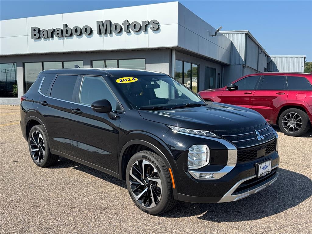 Cosmic Blue Metallic 2024 Mitsubishi Outlander SUV / Crossover All-Wheel Drive Continuously Variable Transmission